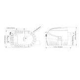 Seaflo Automatische bilgepomp 38 l/min (600 gph) 12 volt