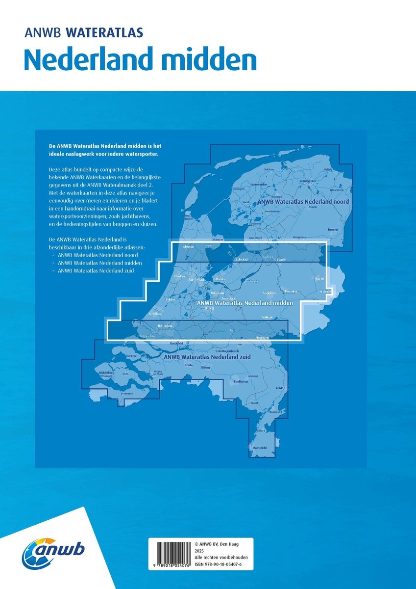 ANWB Wateratlas Midden Nederland