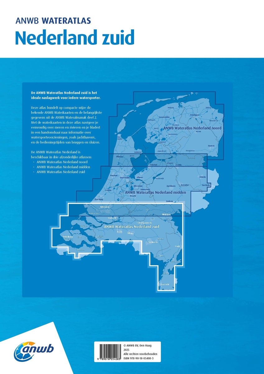 ANWB Wateratlas Zuid Nederland