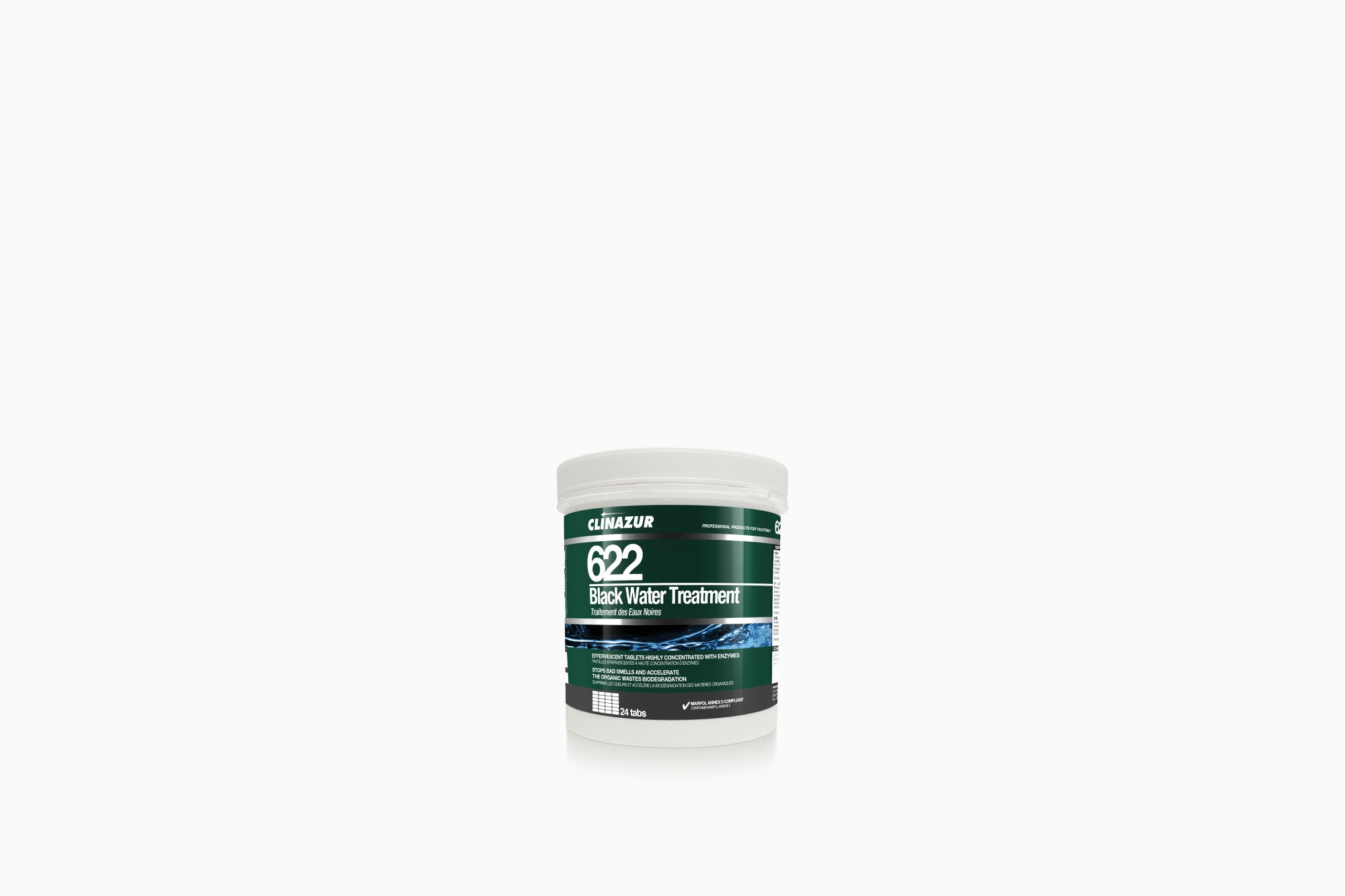 Clinazur 622 zwart water behandeling