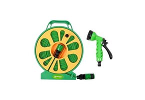 Benson Waterslangset op haspel 15 meter