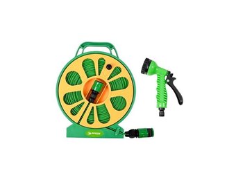 Benson Waterslangset op haspel 15 meter