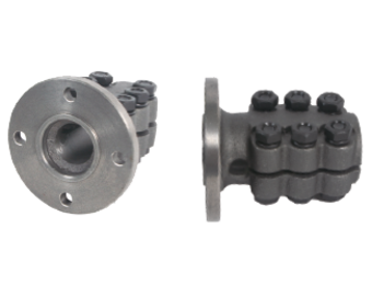 Allpa Allpa Stalen klemflens met centreerrand