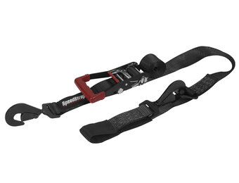 SpeedStrap 50 mm Ratchet Tie-down spanband, haak en lus, 300 cm, zwart
