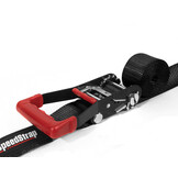SpeedStrap 50 mm Ratchet Tie-down spanband, haak en lus, 300 cm, zwart