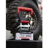 SpeedStrap 50 mm Ratchet Tie-down spanband, haak en lus, 300 cm, zwart