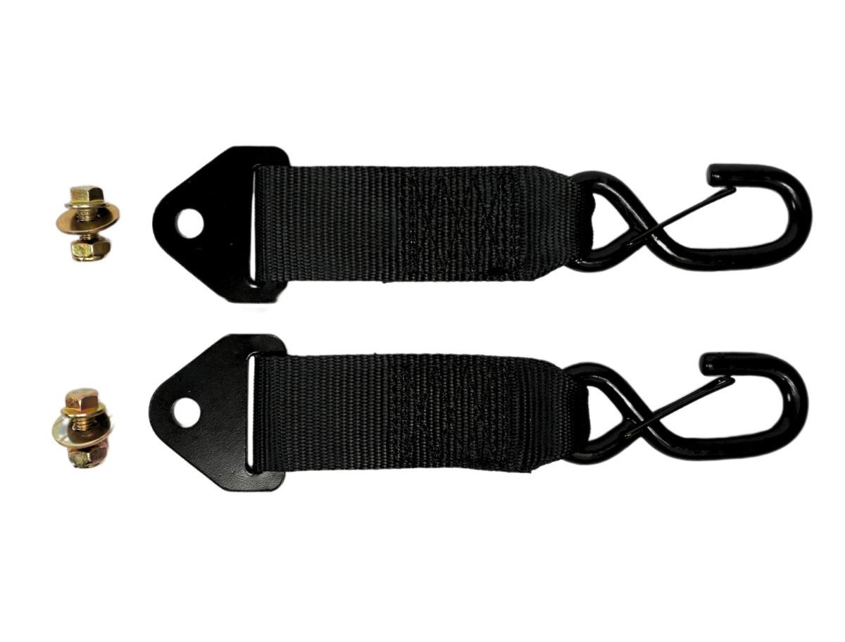 SpeedStrap S-Hook adapters tbv autom. oprolbare spanbanden, 2 st.