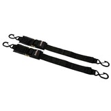 SpeedStrap Tie-down band, 120cm, met s-haken, 2 st.