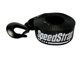 SpeedStrap Winch strap, 6 meter trailerband met haak