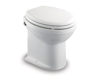 Tecma Polyester (MDF kern) Bril en deksel (wit) Evolution (oud model)/Prestige 45