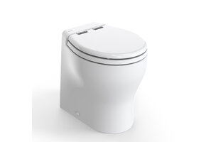 Tecma Polyester (MDF kern) Bril en deksel (wit) Elegance/Elegance 2G