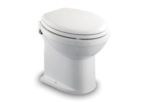 Tecma Polyester (MDF kern) Bril en deksel (wit) Elegance/2G Wit Soft Closing