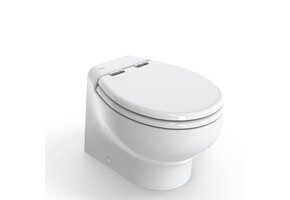 Tecma Polyester (MDF kern) Bril en deksel (wit) Silence Plus/2G Soft Closing