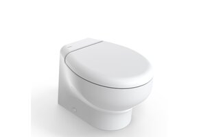 Tecma Kunststof Bril en deksel (wit) Silence Plus/2G