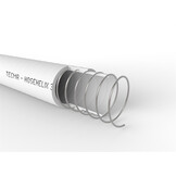 Tecma Hosehelix 38 - pvc sanitairslang - staaldraad versterking, rol 15,25M