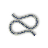 Tecma Hoseplus 38 - butyl rubber sanitair slang geurdicht, rol 15,25M