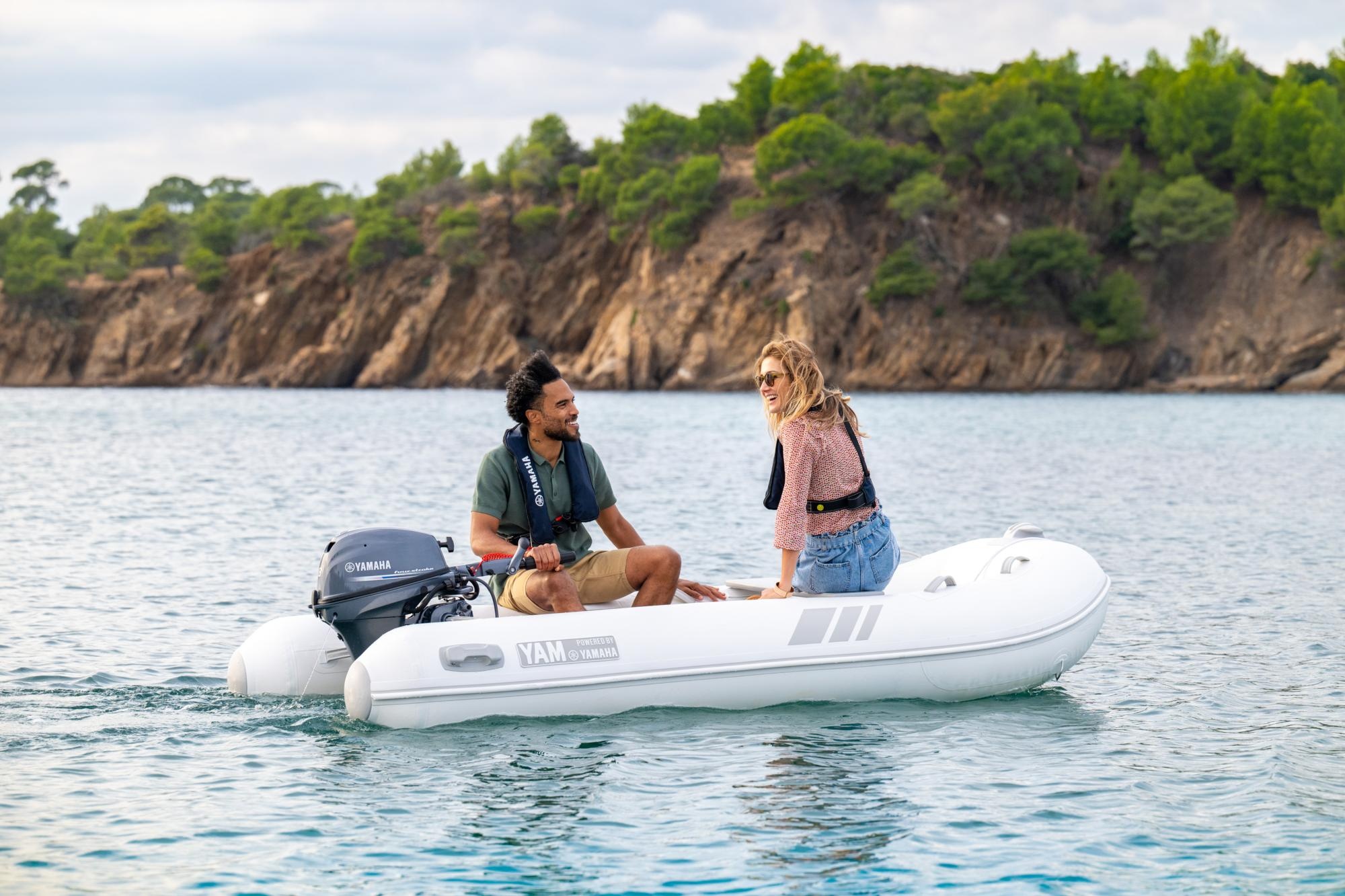 Yamaha YAM 420S met aluminium vloerdelen