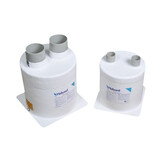 Halyard Top in Top out silencer, demper