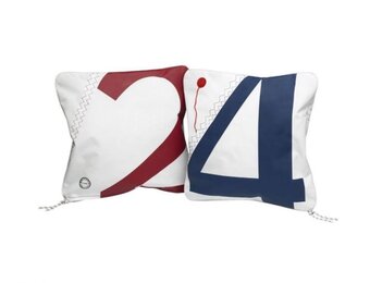 Trend Marine Cushion Kussen met vulling 40x40cm Blauw