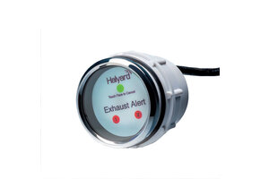 Halyard Uitlaat alarmsysteem 2 motoren 1 display, vaste sensoren met 16m kabel
