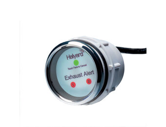 Halyard Uitlaat alarmsysteem 2 motoren 1 display, vaste sensoren met 16m kabel