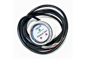 Halyard Uitlaat alarmsysteem 2 motoren 1 display, verwijderbare sensoren/16m kabel