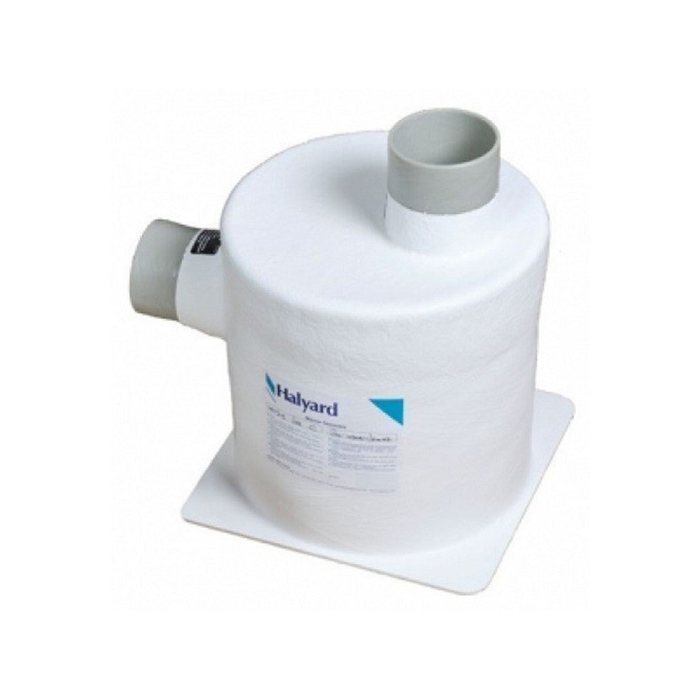 Halyard Moulded lift silencer, Side In Top Out, 51mm - HST110M