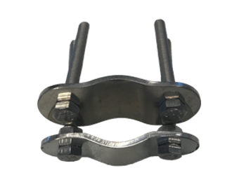 Allpa Adapterset voor fenderhouder voor Ø30mm railingmontage