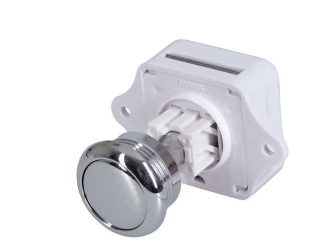 Talamex Kastdeur sluitingen kunststof verchroomd rond