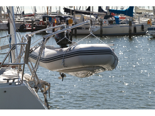 Båtsystem Davit Ø42 mm tube/pair, including block kit,