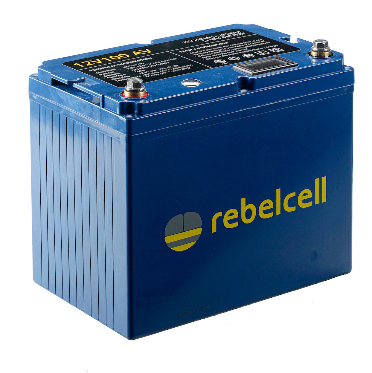  12V100 AV li-ion accu (1,2 kWh) 9.0-12.6V