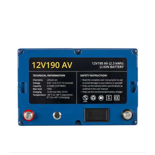  12V190 AV li-ion accu (2,3kWH)