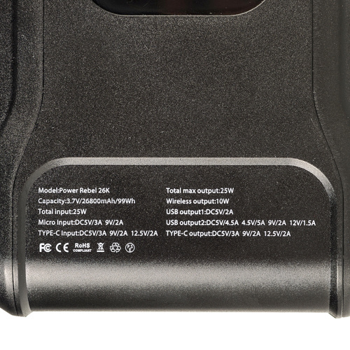 Power Rebel 26K Powerbank V2 (99Wh)