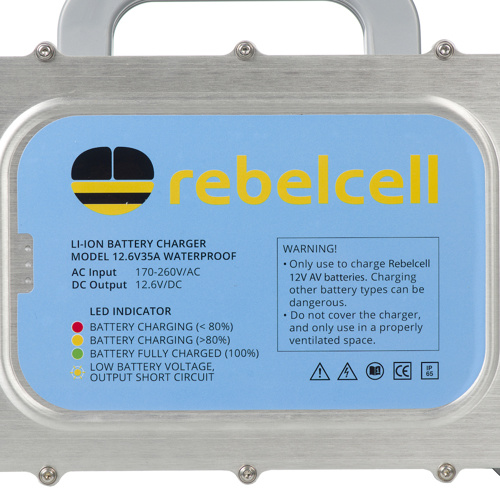 12.6V35A acculader waterdicht - 12V100 AV / 12V140 AV / 12V190