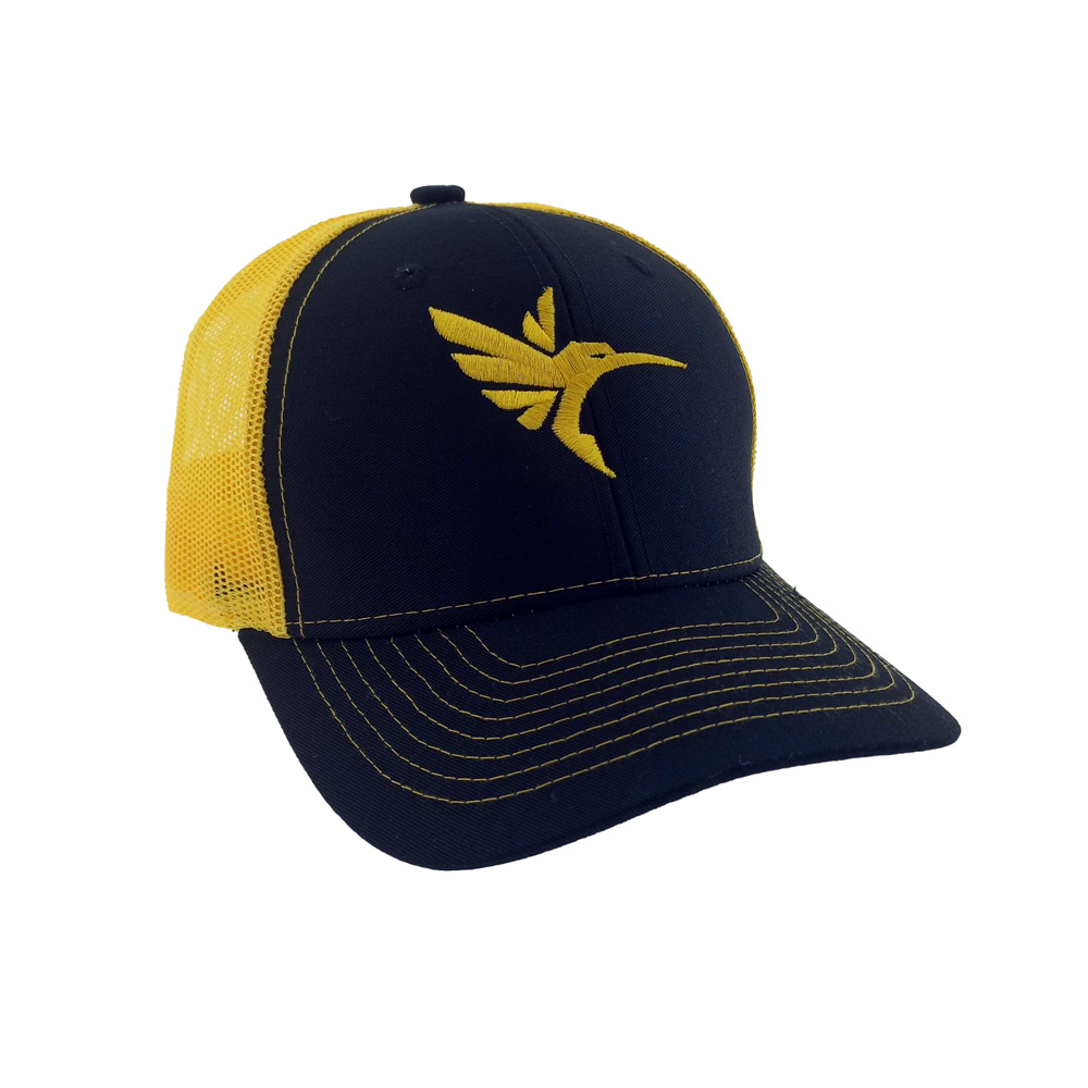 Humminbird Cap Humminbird Black Yellow