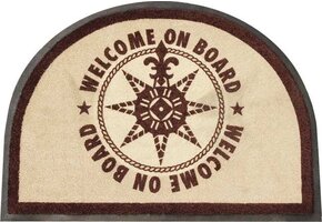 Marine Business Vloermat / Droogloopmat 'Welcome on board'