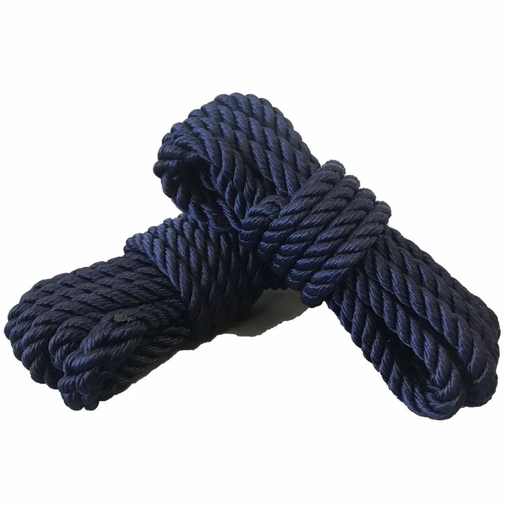 Talamex Landvast polypropyleen 12mm 12m navy