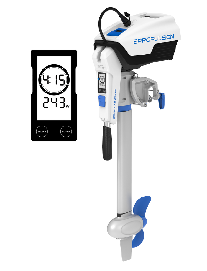 ePropulsion Spirit 1.0 Plus zonder accu langstaart