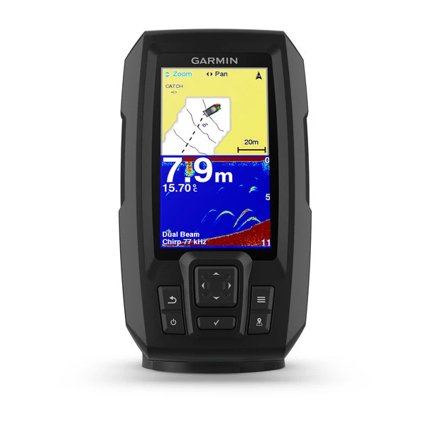 Garmin STRIKER™ Plus 4 Met transducer met dubbele bundel