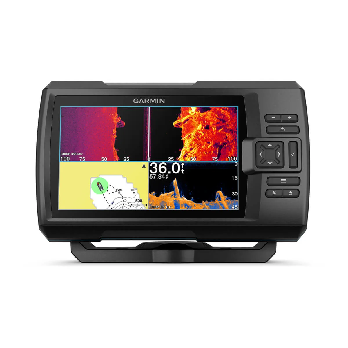 Garmin STRIKER Vivid 7sv Met GT52HW-TM transducer