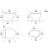 Tecma Nano, Wit, 24V, Solenoid, Eco Rocker schakelaar