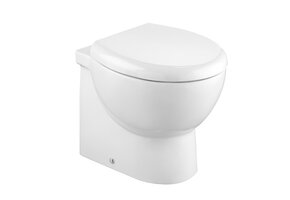 Tecma Kunststof Bril en deksel (wit) Soft Closing Breeze Quick Release