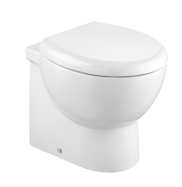 Tecma Kunststof Bril en deksel (wit) Soft Closing Breeze Quick Release