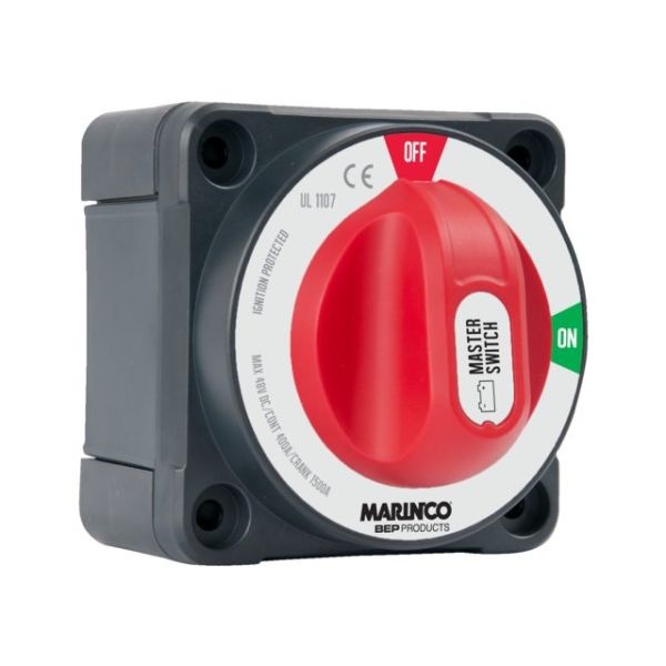 BEP Marine Accuschakelaar on/off op- & inbouw