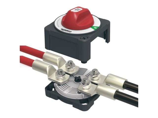 BEP Marine Accuschakelaar on/off opbouw dubbelpolig