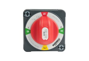 BEP Marine Accuschakelaar on/off/1/1&2 opbouw