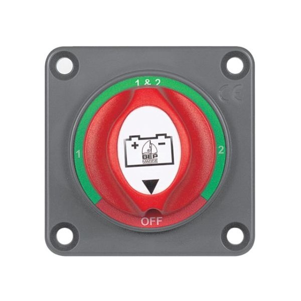 BEP Marine Accuschakelaar paneel montage on/off/1/1&2