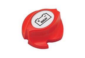 BEP Marine knop voor accuschakelaar rood 701 serie
