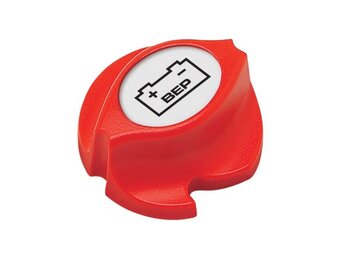 BEP Marine knop voor accuschakelaar rood 701 serie