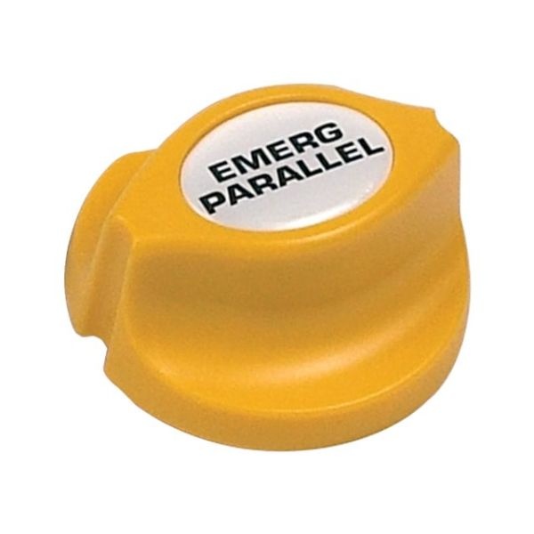 BEP Marine knop voor accuschakelaar geel 701 serie